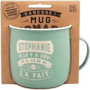 MUG NOMADE Stephanie spersonalizowany kubek do herbaty i kawy prezent dla mężczyzn i kobiet MUG NOMADE Stephanie spersonalizowany kubek do herbaty i kawy prezent dla mężczyzn i kobiet