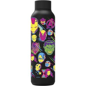 Quokka Butelka termos ze stali nierdzewnej Solid Jet Black 630 ML Avengers Neon Quokka Butelka termos ze stali nierdzewnej Solid Jet Black 630 ML Avengers Neon