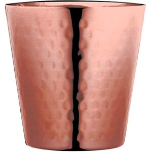 PIAZZA Kubek Double Wall ze stali, miedziany i młotkowany, 420 ml, 2 sztuki PIAZZA Kubek Double Wall ze stali, miedziany i młotkowany, 420 ml, 2 sztuki