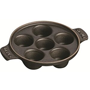 STAUB Naczynie Żaroodporne, Żeliwo, Matowy Czarny, 14 cm STAUB Naczynie Żaroodporne, Żeliwo, Matowy Czarny, 14 cm