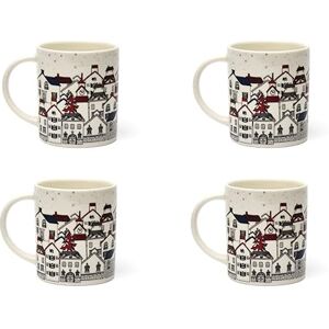 Excelsa Innsbruck Set 4 Mug, Chiny New Bone China, Pojemność 300 Ml. Excelsa Innsbruck Set 4 Mug, Chiny New Bone China, Pojemność 300 Ml.