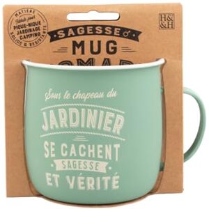 MUG NOMADE Spersonalizowany kubek do herbaty i kawy ogrodnik prezent dla mężczyzn i kobiet MUG NOMADE Spersonalizowany kubek do herbaty i kawy ogrodnik prezent dla mężczyzn i kobiet