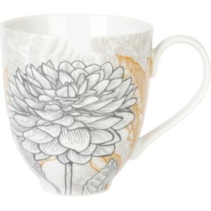 GENEVIEVE LETHU 537680 Kubek 35 cl Porcelana Gama GRAVURES COLOREES Ø 9 cm wys. 10 cm Kolor żółty GENEVIEVE LETHU 537680 Kubek 35 cl Porcelana Gama GRAVURES COLOREES Ø 9 cm wys. 10 cm Kolor żółty