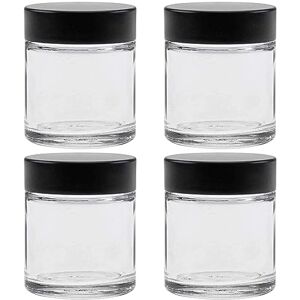 mikken Viva Housewares szklany słoik z pokrywką w różnych rozmiarach/ilościach, szkło, przezroczysty, 30 ml mikken Viva Housewares szklany słoik z pokrywką w różnych rozmiarach/ilościach, szkło, przezroczysty, 30 ml