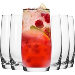 KROSNO – Szklanki do Napojów 410 ml – Zestaw 6 sztuk – Kolekcja Blended – Kryształ Bezołowiowy – Uniwersalne Szklanki do Wody, Soków i Drinków KROSNO – Szklanki do Napojów 410 ml – Zestaw 6 sztuk – Kolekcja Blended – Kryształ Bezołowiowy – Uniwersalne Szklanki do Wody, Soków i Drinków