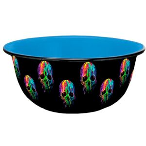 Gedalabels Miseczka na musli Skull Neon o wyglądzie emalii 600 ml Gedalabels Miseczka na musli Skull Neon o wyglądzie emalii 600 ml