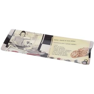 Alpac 379398 taca akrylowa z nadrukiem ciasteczek 38 x 15 x 3 cm Alpac 379398 taca akrylowa z nadrukiem ciasteczek 38 x 15 x 3 cm