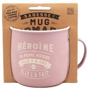 MUG NOMADE Spersonalizowany kubek do herbaty i kawy Heroina prezent dla mężczyzn i kobiet MUG NOMADE Spersonalizowany kubek do herbaty i kawy Heroina prezent dla mężczyzn i kobiet