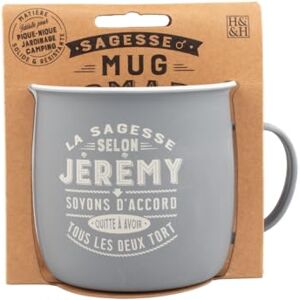 MUG NOMADE Spersonalizowany kubek do herbaty i kawy Jeremy prezent dla mężczyzn i kobiet MUG NOMADE Spersonalizowany kubek do herbaty i kawy Jeremy prezent dla mężczyzn i kobiet