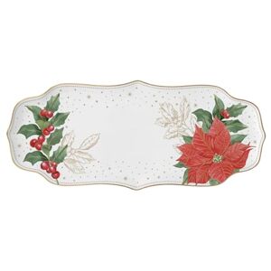 Easy Life / Nuova R2S - Poinsettia and Berries - Porcelana Easy Life / Nuova R2S - Poinsettia and Berries - Porcelana