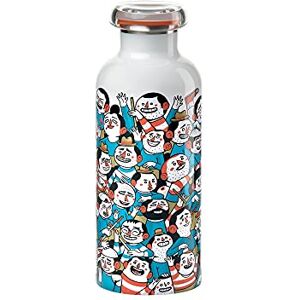 Guzzini On The Go, BUTELKA ULICZNA, Termiczna butelka podróżna wielobarwna, Ø 7,3 x wys. 21,2 cm 500ml 1167D452 Guzzini On The Go, BUTELKA ULICZNA, Termiczna butelka podróżna wielobarwna, Ø 7,3 x wys. 21,2 cm 500ml 1167D452