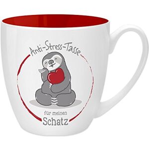 GRUSS & CO Kubek antystresowy z motywem "skarbu" filiżanka z sentencją, 45 ml, New Bone China prezent dla niej 45520 GRUSS & CO Kubek antystresowy z motywem "skarbu" filiżanka z sentencją, 45 ml, New Bone China prezent dla niej 45520
