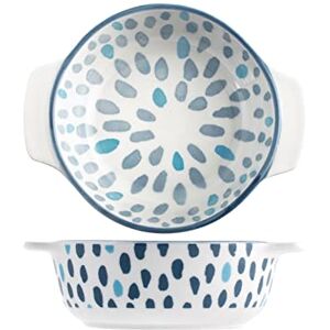 H&H 7946112 Naczynia do pieczenia Okrągły Pełna dekoracja, Porcelana, cm 12, Porcelain H&H 7946112 Naczynia do pieczenia Okrągły Pełna dekoracja, Porcelana, cm 12, Porcelain