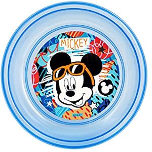 Lulabi Mickey Urban Set 6 Płyta Dłoska, Polipropylen, 16cm Lulabi Mickey Urban Set 6 Płyta Dłoska, Polipropylen, 16cm
