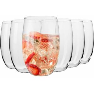 KROSNO – Szklanki do Wody, Soków i Koktajli 370 ml – Zestaw 6 sztuk – Kryształ Bezołowiowy – Kolekcja Blended – Ultracienkie Ścianki, Nowoczesny Design – Idealne do Codziennego Użytku KROSNO – Szklanki do Wody, Soków i Koktajli 370 ml – Zestaw 6 sztuk – Kryształ Bezołowiowy – Kolekcja Blended – Ultracienkie Ścianki, Nowoczesny Design – Idealne do Codziennego Użytku