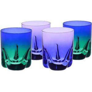 KROSNO – Szklanki Do Whisky 250 ml, Zestaw 4 Sztuk – Kolekcja Aurora – Ręcznie malowane i Malowane – Kryształ Bezołowiowy – Do Bourbonu, Rumu i Koktajli – Prezent – Granatowo-Fioletowe KROSNO – Szklanki Do Whisky 250 ml, Zestaw 4 Sztuk – Kolekcja Aurora – Ręcznie malowane i Malowane – Kryształ Bezołowiowy – Do Bourbonu, Rumu i Koktajli – Prezent – Granatowo-Fioletowe