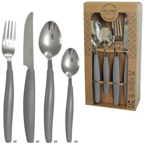 Amefa Pure 24-częściowy mebel szary Amefa Pure 24-częściowy mebel szary