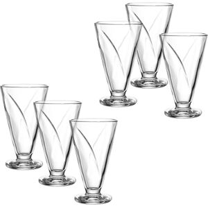 Leonardo HOME CONO 025368 zestaw misek • 6 sztuk • stożkowy design • do lodów, deserów, przystawek • stylowe serwowanie • wszechstronne zastosowanie • do codziennego użytku • wysokość 16 cm Leonardo HOME CONO 025368 zestaw misek • 6 sztuk • stożkowy design • do lodów, deserów, przystawek • stylowe serwowanie • wszechstronne zastosowanie • do codziennego użytku • wysokość 16 cm
