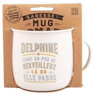 MUG NOMADE Delphine Spersonalizowany kubek do herbaty i kawy prezent dla mężczyzn i kobiet MUG NOMADE Delphine Spersonalizowany kubek do herbaty i kawy prezent dla mężczyzn i kobiet