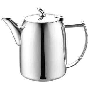 Café Olé CHC-020 Chatsworth dzbanek do kawy z unikalną pokrywką z wysokiej jakości stali nierdzewnej 18/10 – politura na wysoki połysk, 20 oz, 0,57 l, odlewanie bez kapania, stal szlachetna Café Olé CHC-020 Chatsworth dzbanek do kawy z unikalną pokrywką z wysokiej jakości stali nierdzewnej 18/10 – politura na wysoki połysk, 20 oz, 0,57 l, odlewanie bez kapania, stal szlachetna