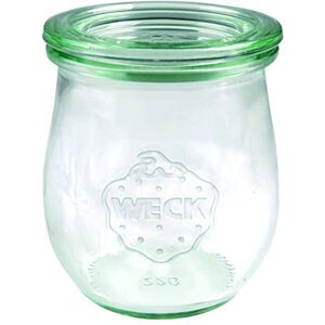 Weck Szklanki w kształcie tulipanów #762 220 ml (12 sztuk, w zestawie klamry + gumki, pokrywki ø 60 mm, słoiki na przetwory, desery, słoiki na dżemy) 58307 Weck Szklanki w kształcie tulipanów #762 220 ml (12 sztuk, w zestawie klamry + gumki, pokrywki ø 60 mm, słoiki na przetwory, desery, słoiki na dżemy) 58307