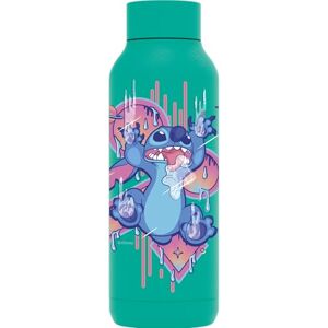 Quokka Butelka termos ze stali nierdzewnej Solid Jade Green 510 ML Stitch Drip Quokka Butelka termos ze stali nierdzewnej Solid Jade Green 510 ML Stitch Drip
