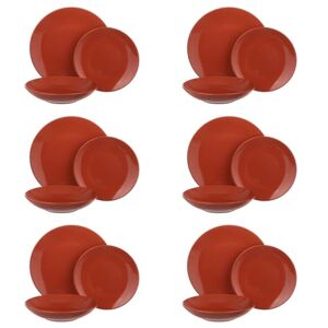 Altri Brand 18-częściowy zestaw naczyń z terakoty - Dishware Set Altri Brand 18-częściowy zestaw naczyń z terakoty - Dishware Set