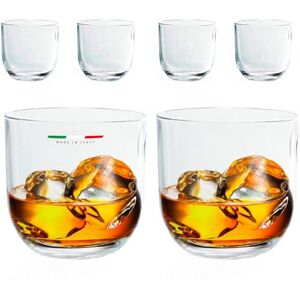 Avilia Zestaw 6 kieliszków do whisky o pojemności 350 cm3 ze szkła kryształowego przezroczyste szklanki do wody, wina i koktajli, trwałe i nadają się do mycia w zmywarce Avilia Zestaw 6 kieliszków do whisky o pojemności 350 cm3 ze szkła kryształowego przezroczyste szklanki do wody, wina i koktajli, trwałe i nadają się do mycia w zmywarce