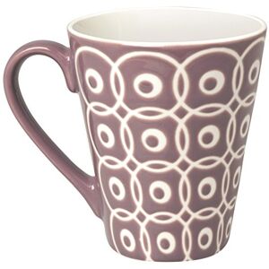 Excelsa Etnika Mug 275 ml, porcelana, liliowa, 10,19 x 10,19 x 10 cm Excelsa Etnika Mug 275 ml, porcelana, liliowa, 10,19 x 10,19 x 10 cm