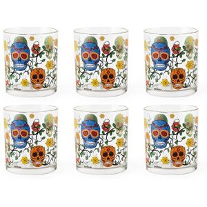 Excelsa Calavera zestaw 6 szklanek, szkło, pojemność 250 ml Excelsa Calavera zestaw 6 szklanek, szkło, pojemność 250 ml