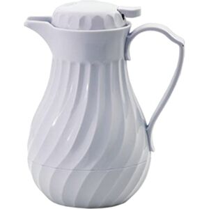 Louis Tellier N5076 termos, wygięty, biały, 0,6 l Louis Tellier N5076 termos, wygięty, biały, 0,6 l