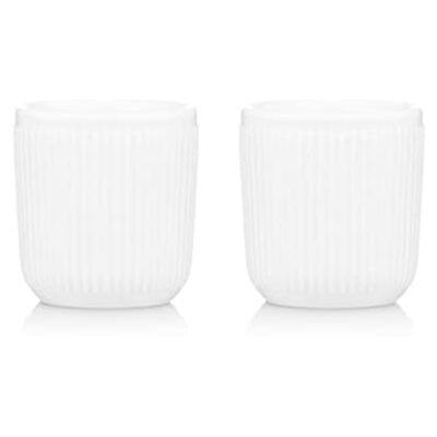 Bodum Douro zestaw 2 kubków DW, 0,1 l, biały, porcelanowy Bodum Douro zestaw 2 kubków DW, 0,1 l, biały, porcelanowy