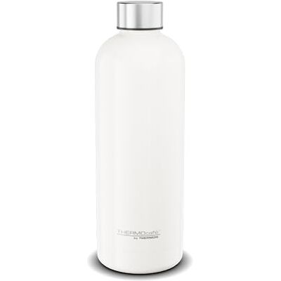 Thermos TC DAILY BOTTLE white mat 0,70 l, termos ze stali nierdzewnej, odporny na działanie kwasów węglowych, 6 h gorący 12 h zimny, absolutnie szczelny, do szkoły, na podróż i do biura Thermos TC DAILY BOTTLE white mat 0,70 l, termos ze stali nierdzewnej, odporny na działanie kwasów węglowych, 6 h gorący 12 h zimny, absolutnie szczelny, do szkoły, na podróż i do biura