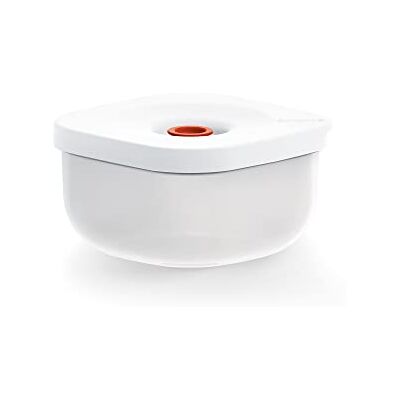 Guzzini SAVE IT Pojemnik Low Vacuum (S) Biały, 12,5 x 12,5 x h7 cm 450 cc 11850011 Guzzini SAVE IT Pojemnik Low Vacuum (S) Biały, 12,5 x 12,5 x h7 cm 450 cc 11850011