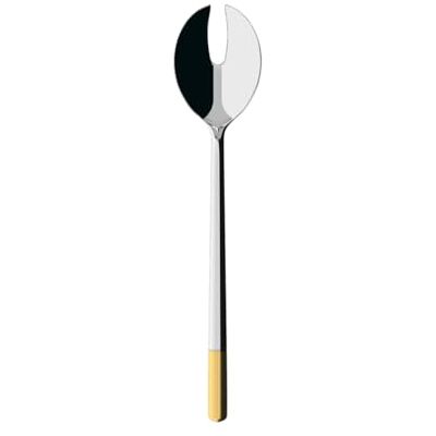 Villeroy & Boch Ella częściowo pozłacany widelec do serwowania sałatek, stal nierdzewna, 236 mm Villeroy & Boch Ella częściowo pozłacany widelec do serwowania sałatek, stal nierdzewna, 236 mm