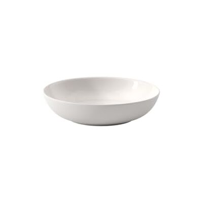 Villeroy & Boch For Me Płytka okrągła miska na warzywa, 1 szt. (1 opakowanie), biała Villeroy & Boch For Me Płytka okrągła miska na warzywa, 1 szt. (1 opakowanie), biała
