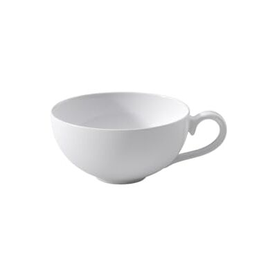 Villeroy & Boch Royal Filiżanka do herbaty, filigranowa filiżanka z łukowatym uchem, wykonana z wysokiej jakości porcelany Bone, nadaje się do mycia w zmywarce, 230 ml Villeroy & Boch Royal Filiżanka do herbaty, filigranowa filiżanka z łukowatym uchem, wykonana z wysokiej jakości porcelany Bone, nadaje się do mycia w zmywarce, 230 ml