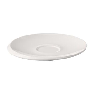 Villeroy & Boch Newmoon Spodek do Kawy, Porcelana, Biały, 17 x 17 x 2 cm Villeroy & Boch Newmoon Spodek do Kawy, Porcelana, Biały, 17 x 17 x 2 cm