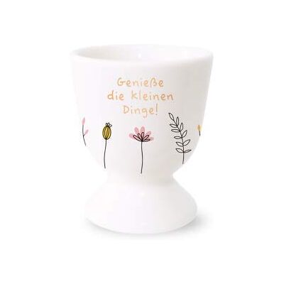 Grafik Werkstatt Grafik-Werkstatt 61481 kieliszek do jajka z prawdziwego złota kubek porcelanowy rozkoszuj się smakiem Grafik Werkstatt Grafik-Werkstatt 61481 kieliszek do jajka z prawdziwego złota kubek porcelanowy rozkoszuj się smakiem