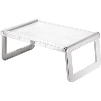 Guzzini Home, Jolly Uniwersalna taca, taca na łóżko lub sofę przezroczysty, 58 x 35 x h23,5 cm 08940000 Guzzini Home, Jolly Uniwersalna taca, taca na łóżko lub sofę przezroczysty, 58 x 35 x h23,5 cm 08940000