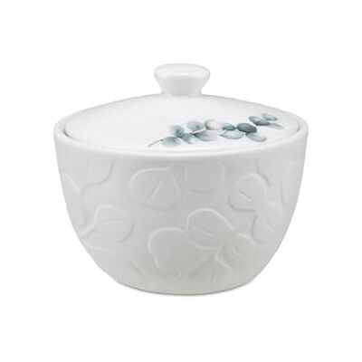 LA PORCELLANA BIANCA Zimozielona cukier 240 ml, porcelana LA PORCELLANA BIANCA Zimozielona cukier 240 ml, porcelana