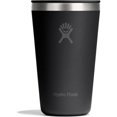 Hydro Flask Wciskana pokrywka All Around Tumbler, 473 ml, izolowana stal nierdzewna, odporna na zachlapanie, szczelność, kompatybilna z uchwytem na kubek, utrzymuje napoje zimne przez 24 godziny i Hydro Flask Wciskana pokrywka All Around Tumbler, 473 ml, izolowana stal nierdzewna, odporna na zachlapanie, szczelność, kompatybilna z uchwytem na kubek, utrzymuje napoje zimne przez 24 godziny i