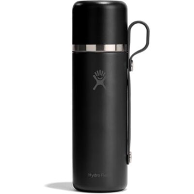 Hydro Flask Izolowana termofor i kubek 828 ml – szczelna, konstrukcja typu wszystko w jednym, utrzymuje ciepło przez 30 godzin, a zimno przez 30 godzin, kolor czarny Hydro Flask Izolowana termofor i kubek 828 ml – szczelna, konstrukcja typu wszystko w jednym, utrzymuje ciepło przez 30 godzin, a zimno przez 30 godzin, kolor czarny