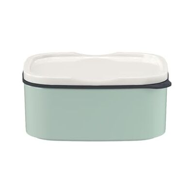 Villeroy & Boch group ToGo & ToStay pudełko na lunch, 13 x 10 x 6 cm, porcelana premium, prostokątne, miętowa zieleń, jasnozielony/biały, 10-4869-9413 Villeroy & Boch group ToGo & ToStay pudełko na lunch, 13 x 10 x 6 cm, porcelana premium, prostokątne, miętowa zieleń, jasnozielony/biały, 10-4869-9413