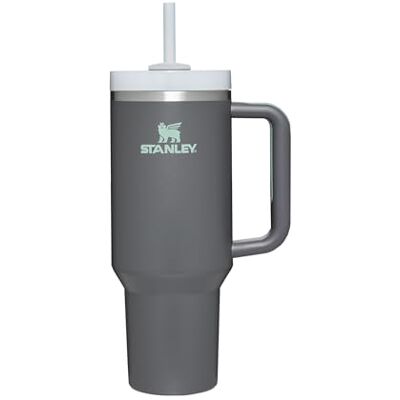 Stanley 1913 Quencher H2.0 Flowstate Tumbler 1.2L Charcoal Zimny Przez 11 Godzin Mrożony Przez 48 Godzin Kubek Ze Słomką, Uchwytem I Pokrywką Można Myć W Zmywarce Stanley 1913 Quencher H2.0 Flowstate Tumbler 1.2L Charcoal Zimny Przez 11 Godzin Mrożony Przez 48 Godzin Kubek Ze Słomką, Uchwytem I Pokrywką Można Myć W Zmywarce