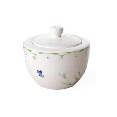 Villeroy & Boch Colourful Spring cukiernica 300 ml, biała/kolorowa, nadaje się do mycia w zmywarce, nadaje się do kuchenki mikrofalowej, puszka na wiosnę, dekoracja wielkanocna, puszka na żywność, Villeroy & Boch Colourful Spring cukiernica 300 ml, biała/kolorowa, nadaje się do mycia w zmywarce, nadaje się do kuchenki mikrofalowej, puszka na wiosnę, dekoracja wielkanocna, puszka na żywność,
