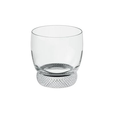 Villeroy & Boch Villeroy und Boch Octavie szklanka do whisky, nostalgiczne szkło kryształowe z dekoracją ze szpiczastego kamienia pod kopułą, przezroczyste, nadaje się do mycia w zmywarce, 360 ml Villeroy & Boch Villeroy und Boch Octavie szklanka do whisky, nostalgiczne szkło kryształowe z dekoracją ze szpiczastego kamienia pod kopułą, przezroczyste, nadaje się do mycia w zmywarce, 360 ml