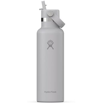 Hydro Flask Izolowana próżniowo butelka na wodę ze stali nierdzewnej ze szczelną zakrętką Flex oraz proszkową powłoką, Birch, 621 ml (21 oz) Hydro Flask Izolowana próżniowo butelka na wodę ze stali nierdzewnej ze szczelną zakrętką Flex oraz proszkową powłoką, Birch, 621 ml (21 oz)
