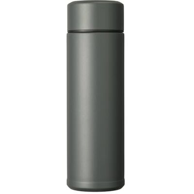 Kyocera Izolowana butelka na wodę SLIM z ceramiczną powłoką wewnętrzną 12 godzin na gorąco, 24 godziny na zimno, bez BPA, łatwe do czyszczenia, szczelne, 300 ml, dark-grey, MB-10S-GY SLIM Kyocera Izolowana butelka na wodę SLIM z ceramiczną powłoką wewnętrzną 12 godzin na gorąco, 24 godziny na zimno, bez BPA, łatwe do czyszczenia, szczelne, 300 ml, dark-grey, MB-10S-GY SLIM