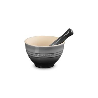 LE CREUSET 81209304440003 tłuczek i motar, Stoneware, Flint LE CREUSET 81209304440003 tłuczek i motar, Stoneware, Flint